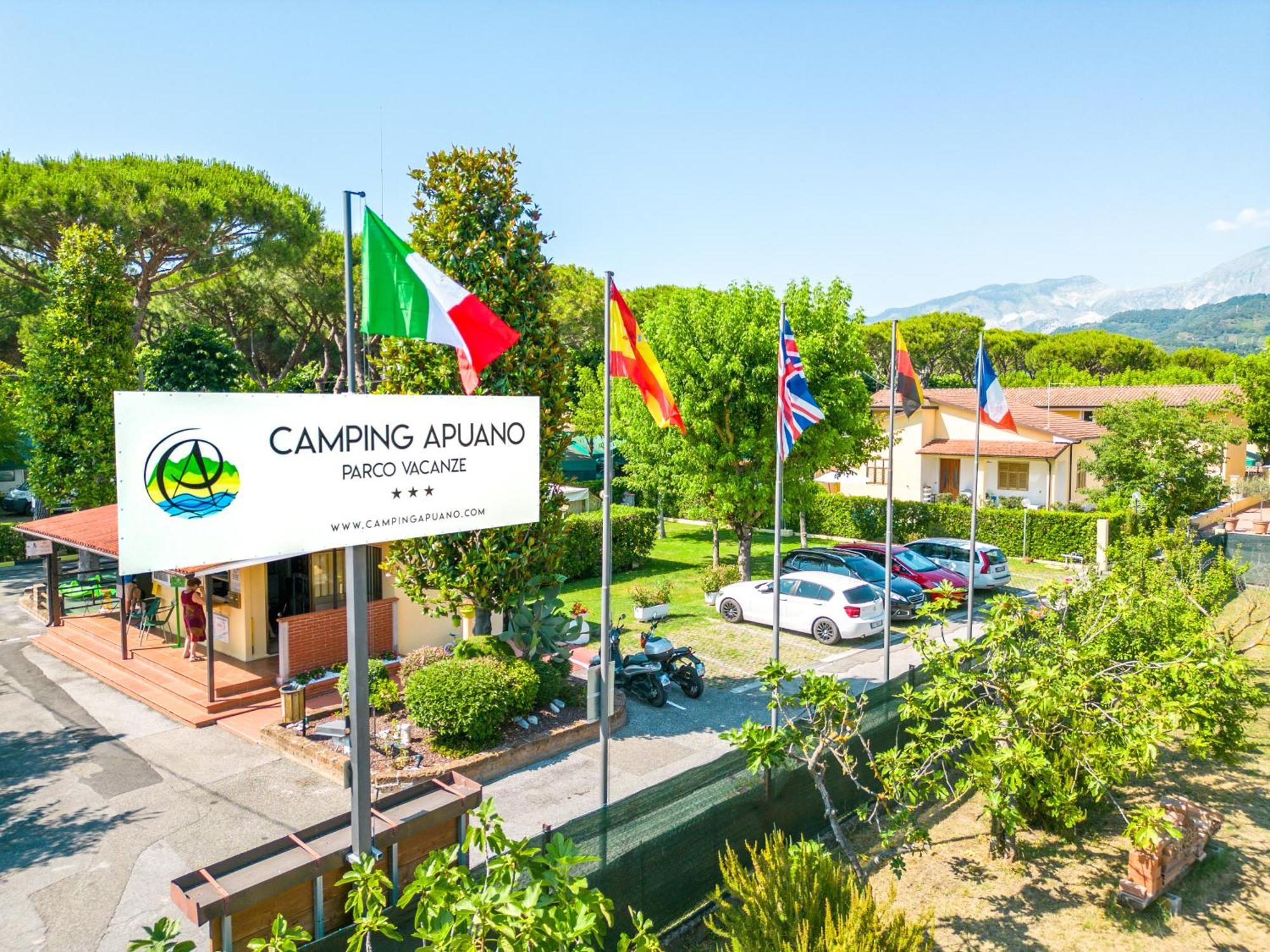 Camping Apuano Marina di Massa Eksteriør billede